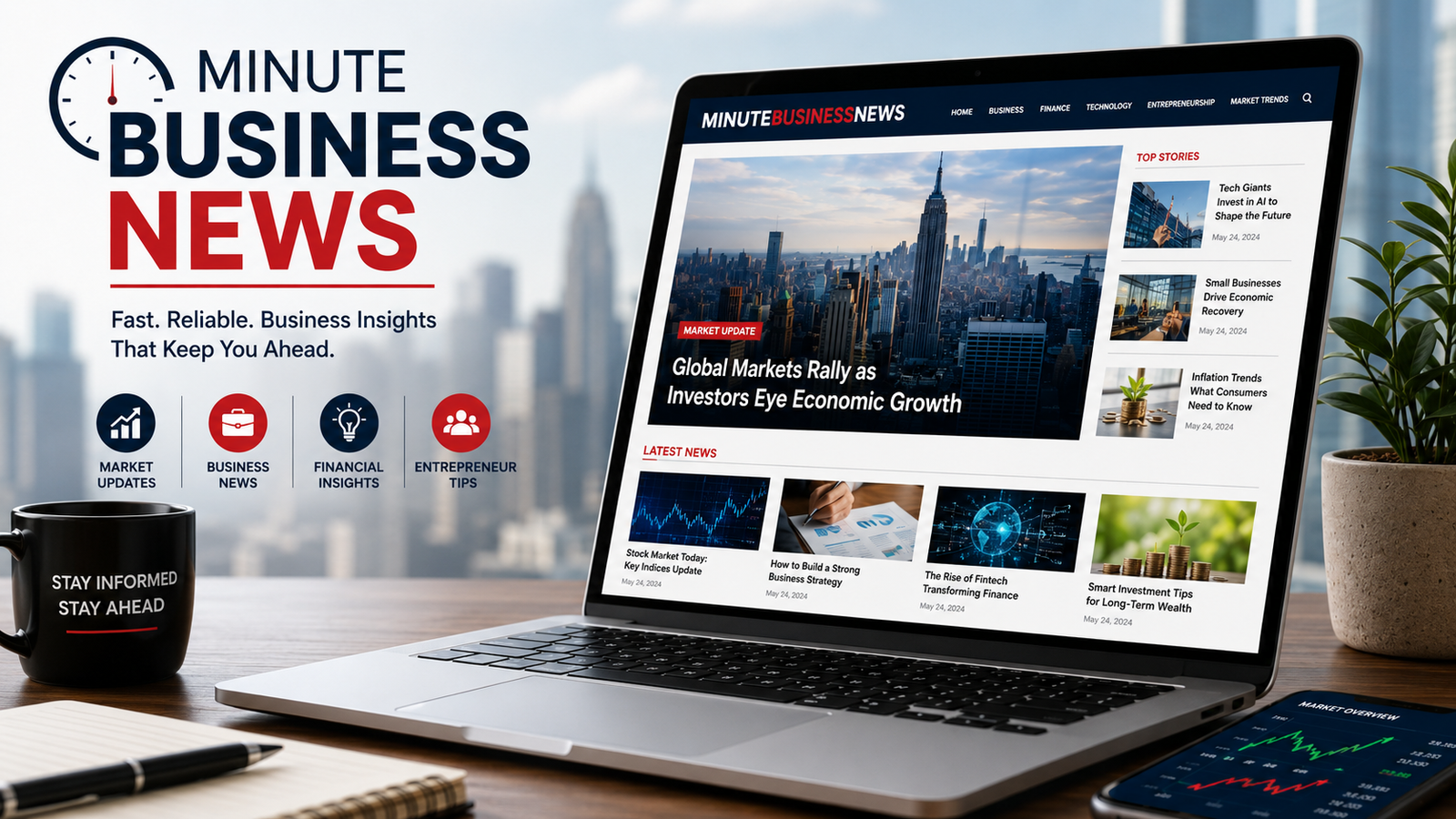 MinuteBusinessNews: Your Trusted Source for Business News, Market Insights, and Financial Updates