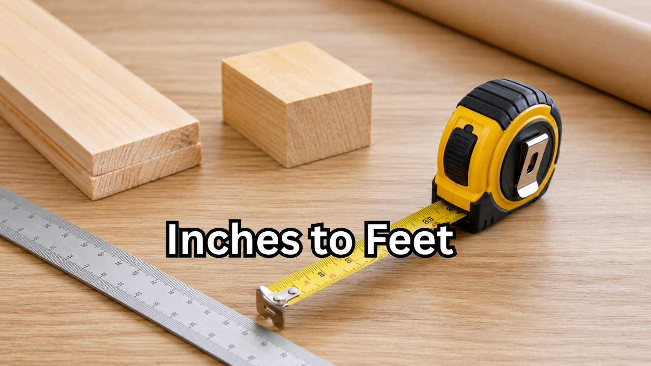 Inches to Feet: Easy Conversion Guide, Formula, Examples, and Practical Uses