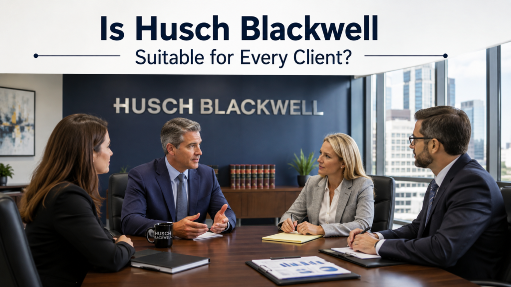 Is Husch Blackwell Suitable for Every Client