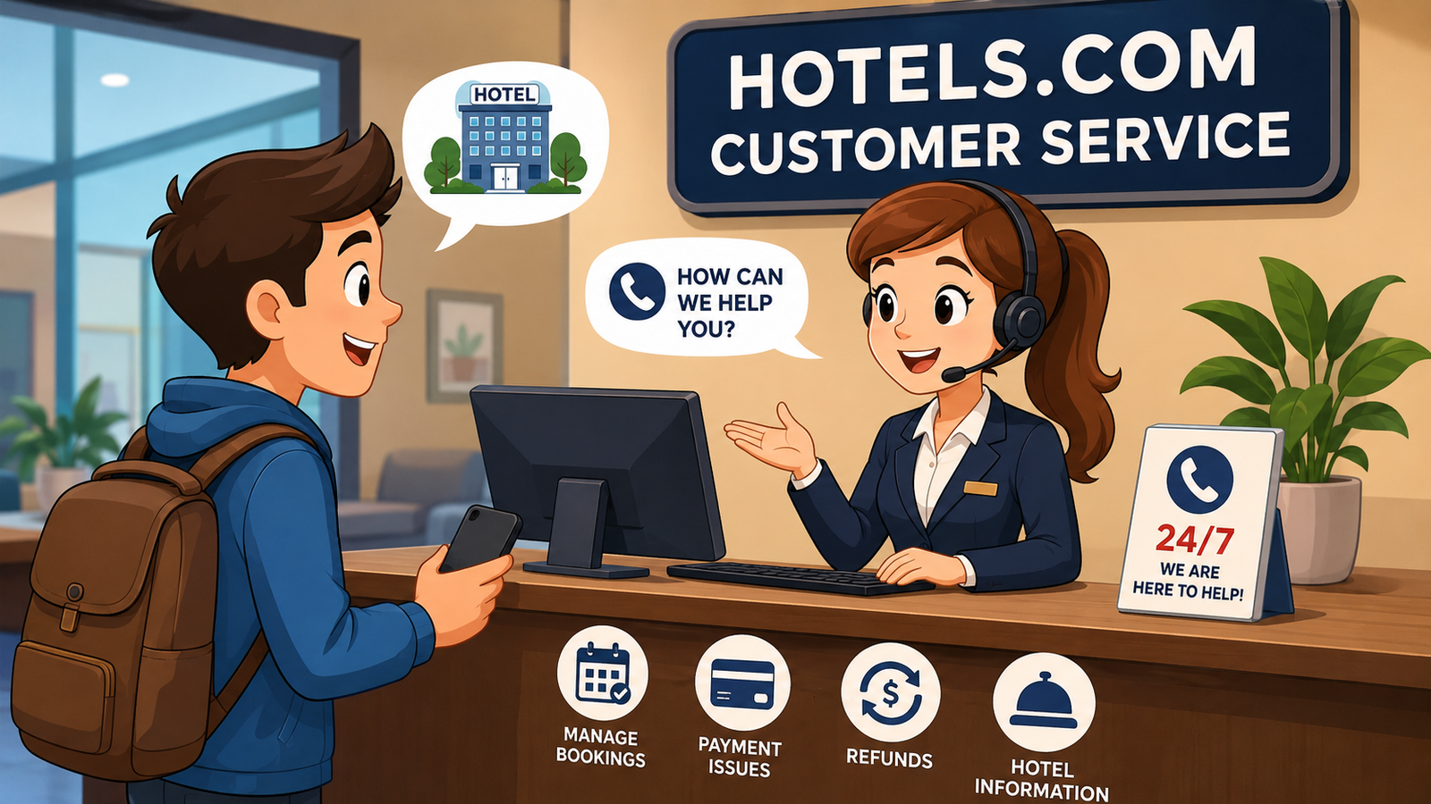 Hotels.com Customer Service Number: How to Contact Support and Get Help
