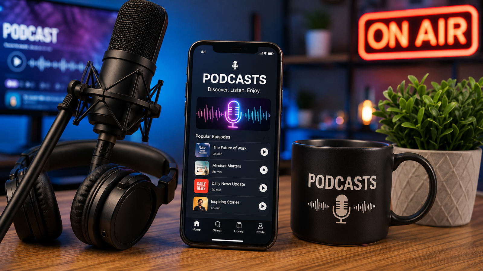 Podcasts: A Complete Guide to Discovering, Listening to, and Enjoying Great Audio Content