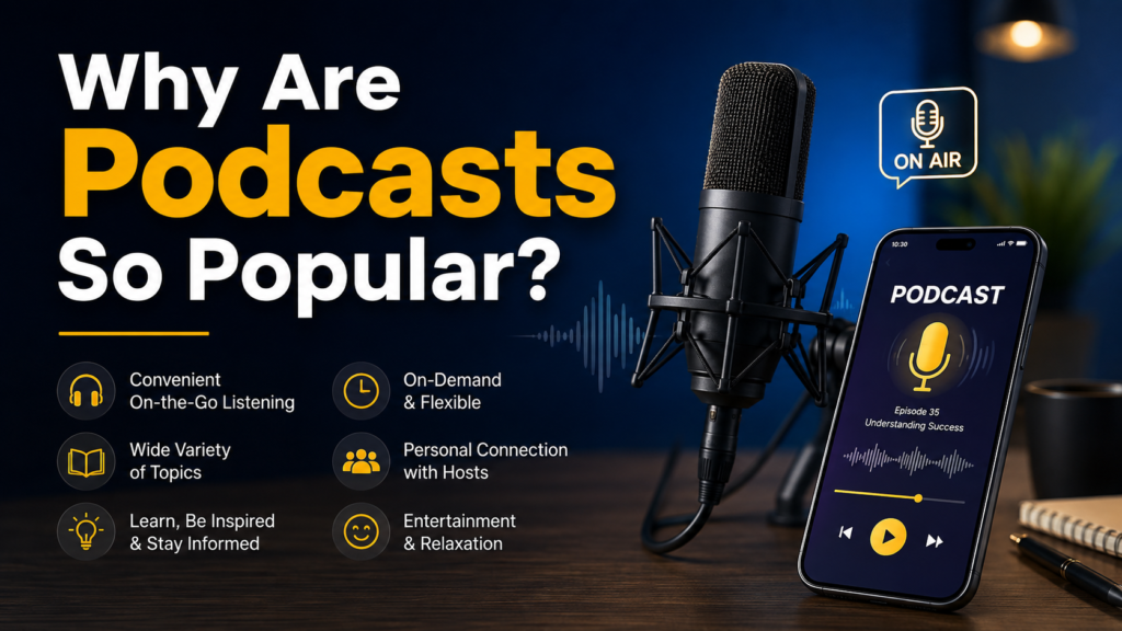 Why Are Podcasts So Popular