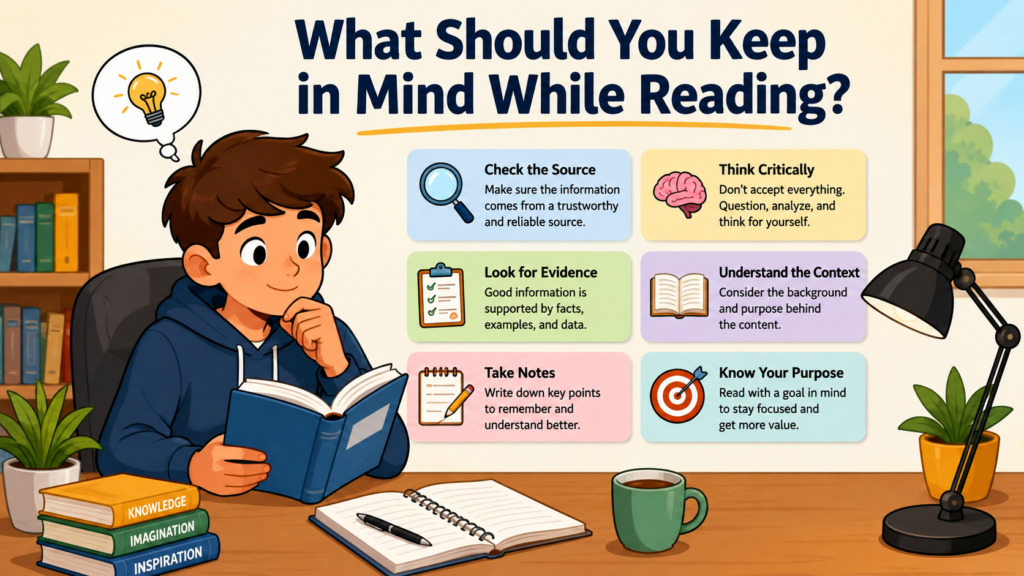 What Should You Keep in Mind While Reading
